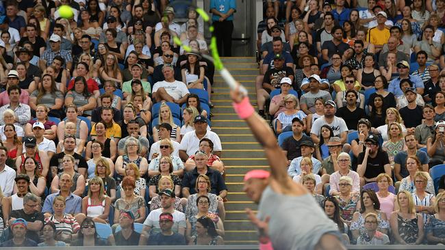 An announcement on Australian Open crowds is imminent.