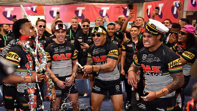 NRL fans will be treated to a grand final rematch before the season even starts, when they face-off in the Pre-season Challenge. Picture NRL Photos.