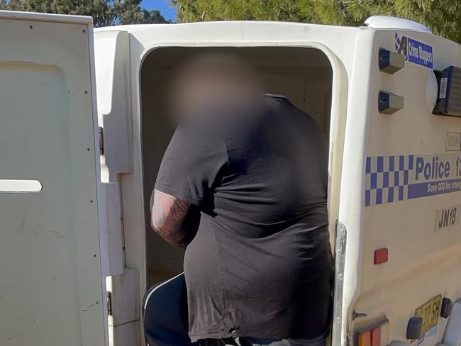 Riverina police searched a vehicle at Yerong Creek on May 5, 2022 where they allegedly located and seized quantities of cocaine and methamphetamine. Picture: NSW Police