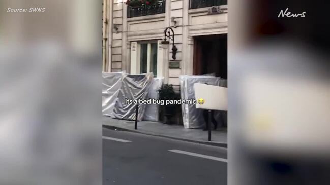 Infested mattresses tossed on streets in France