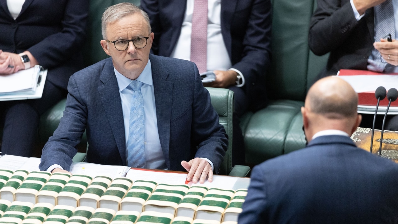 Anthony Albanese and Peter Dutton rally their party members in speeches ...