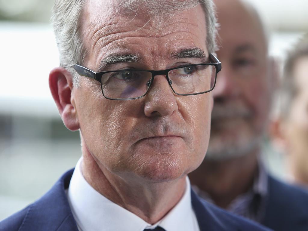 Labor leader Mr Daley has faced accusations of racism after a video showed him saying Asians were ‘taking jobs’ from young Australians. Picture: Justin Lloyd.
