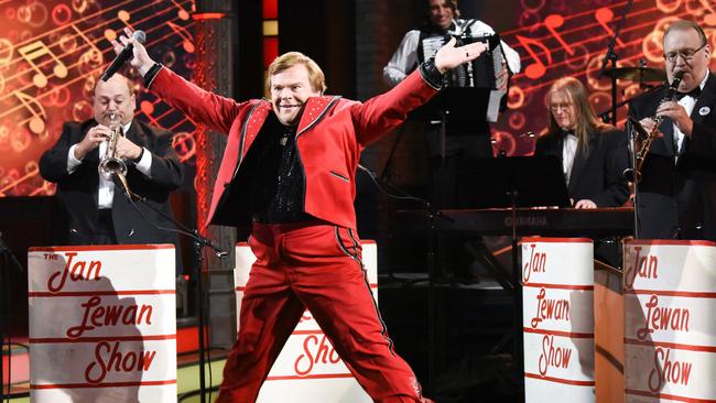 Jack Black also stars as a real-life fraudster in The Polka King.