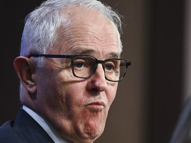 The ABC tried to rehabilitate Malcolm Turnbull. Picture: NCA NewsWire/Martin Ollman