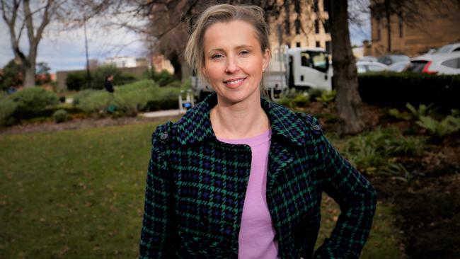 Hobart City councillor Louise Elliot. Picture: Kenji Sato