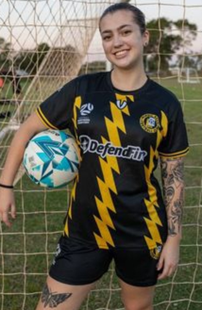 Abbey Hardman of Mindil Aces hopes the Matildas' progress will inspire the next generation. Picture: Yazmina Lipinski