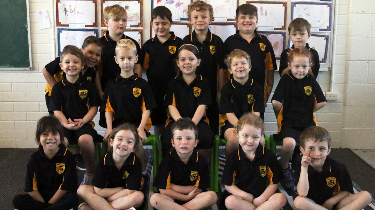 My First Year 2022: Tivoli State School prep class (Back row: Jyran, William, William, Lucien, Kobe, Jared. Middle: Lilyah-Rose, Jasper, Adalanna, Riley, Althea. Front: Amara, Isabella, Maverick, Heidi, Xavier.)