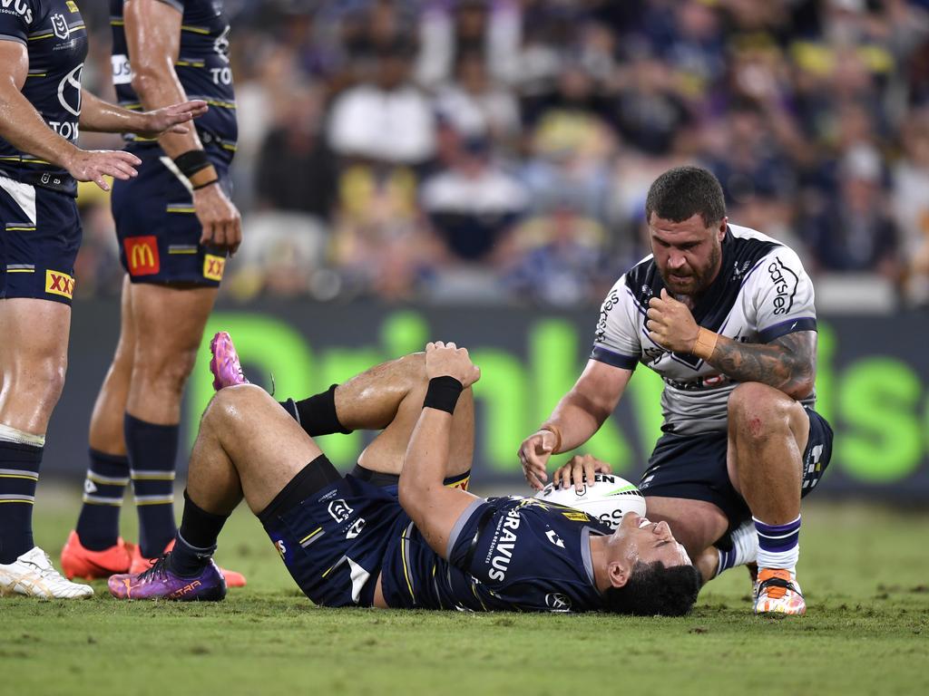 Jason Taumalolo has been battling a knee injury. Picture: NRL Photos