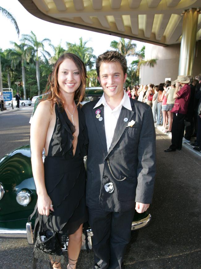 NOVEMBER 15, 2004: Palm Beach Currumbin State High School formal held at Conrad Jupiters. Casey McKinnon and Jaxon King. PicMike/Batterham