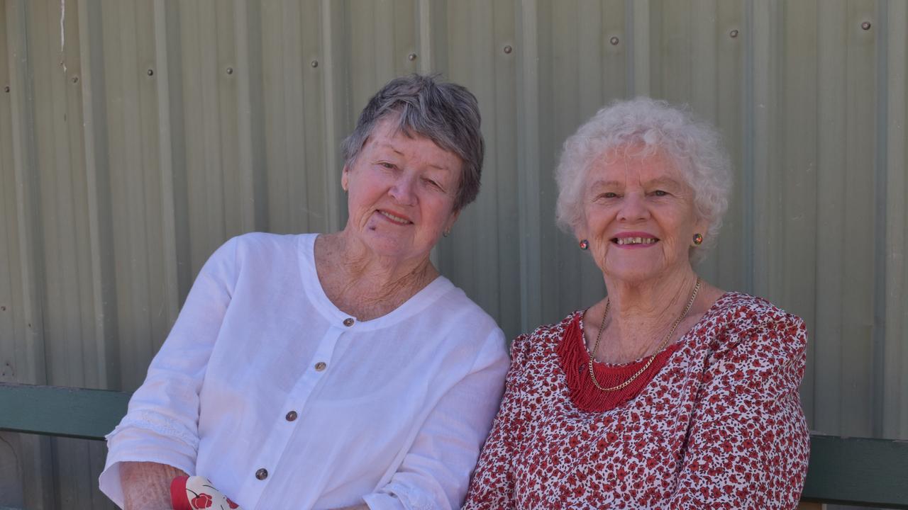 Donna Wetherall and Margaret Pye at the 2024 Rockhampton Agricultural Show.