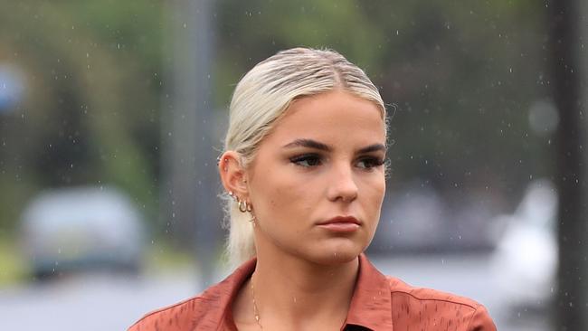 Mikayla Noakes faces Tweed Heads Court facing drug charges. Pics Adam Head