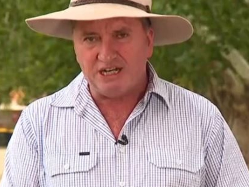 NSW RFS boss Shane Fitzsimmons has rejected Barnaby Joyce's theory about what contributed to the fires.