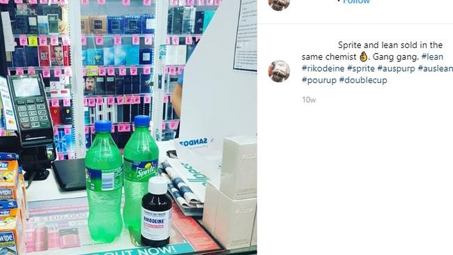 Social media posts show just how easy it is to snag the drug. Photo: Instagram