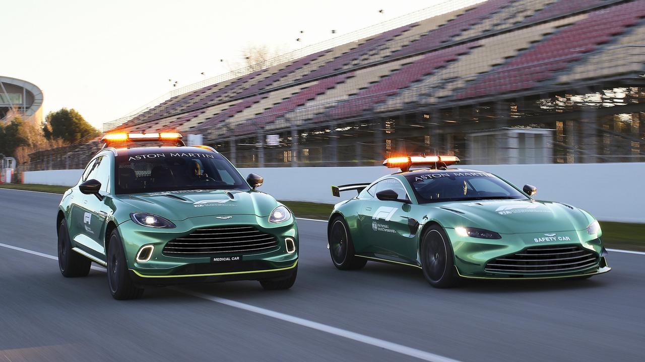 Aston Martin DBX medical car.