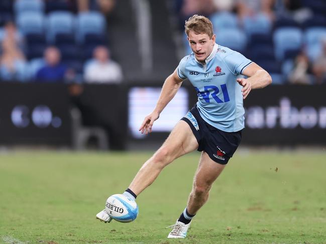 Max Jorgensen is motivated to play for the Wallabies, but his Waratahs have descended into a rabble. Picture: Getty Images