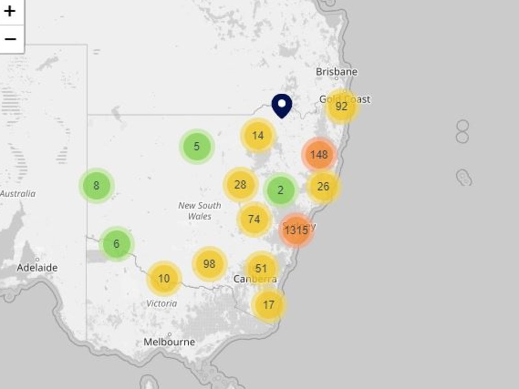 Search for all NSW schools in our exclusive interactive map. Picture: News Corp Australia