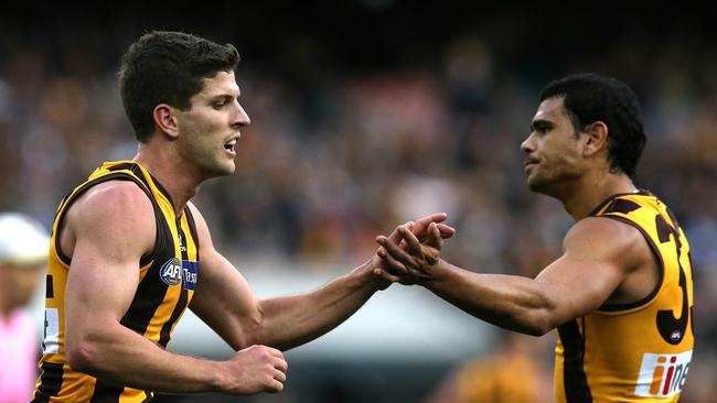 Gilbert Gardiner has Luke Breust ranked ahead of Hawks favourite Cyril Rioli.