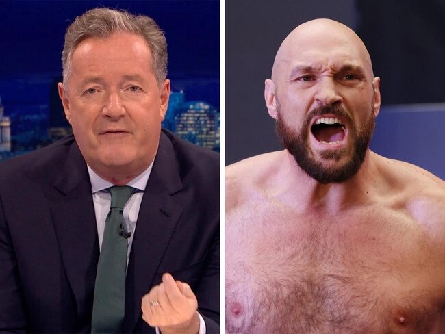 Boxing champ spills beans to Piers Morgan