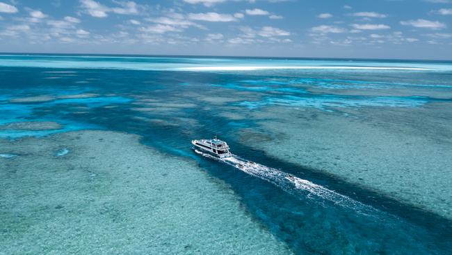 Rowley Shoals Marine Park west of Broome