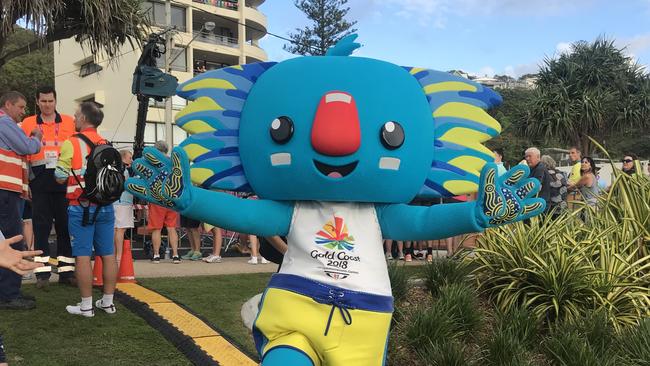 Commonwealth Games Mascot Borobi. Picture: Kirstin Payne