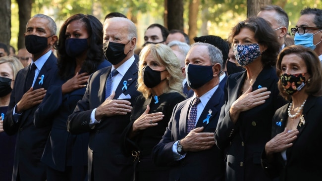 9/11: Biden, former presidents honour heroes on 20th anniversary | Sky ...