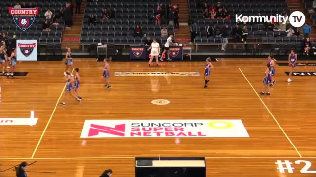 Replay: Netball SA Country Championships Day 1 - Eastern Eyre v Western Border (Seniors)