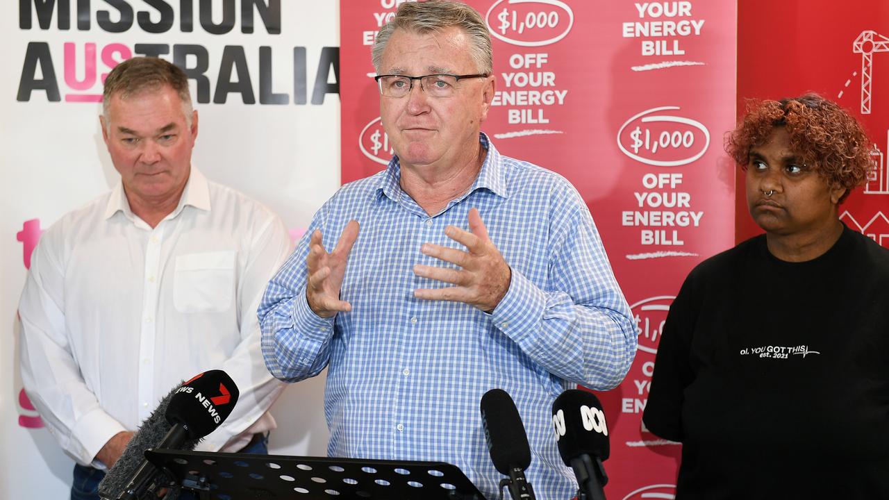 Townsville Youth Foyer opens providing homes for vulnerable young people. Member for Mundingburra Les Walker speaks on its benefits. Picture: Shae Beplate.