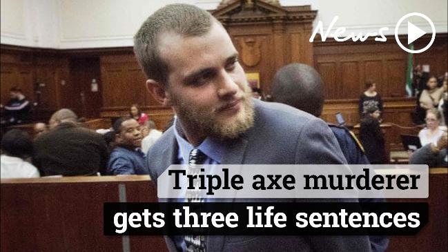 Triple Axe Murderer Henri Van Breda Gets Three Life Sentences The Advertiser