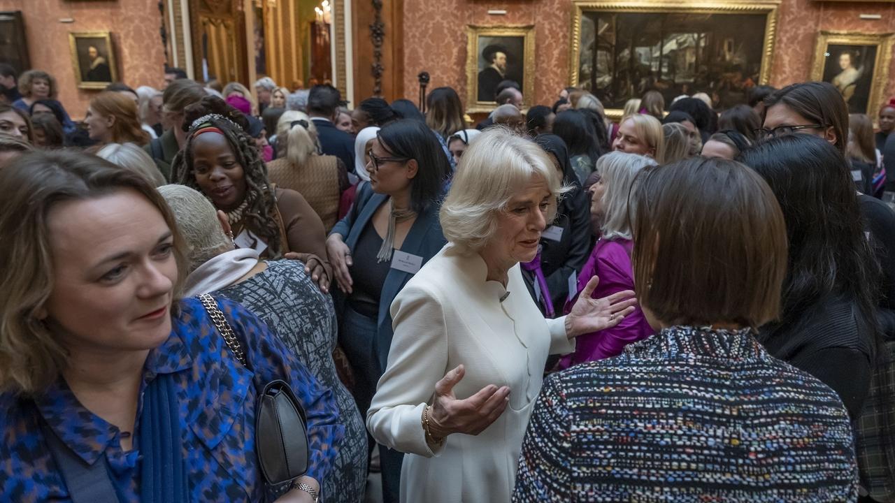 Camilla’s reception at Buckingham Palace, during which Lady Susan Hussey is accused of a racist exchange with Ngozi Fulani. Picture by Kin Cheung/WPA-Pool