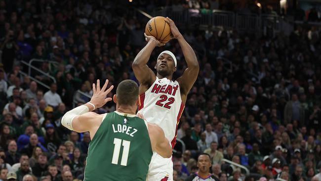 Jimmy Butler does it again. Photo by Stacy Revere/Getty Images