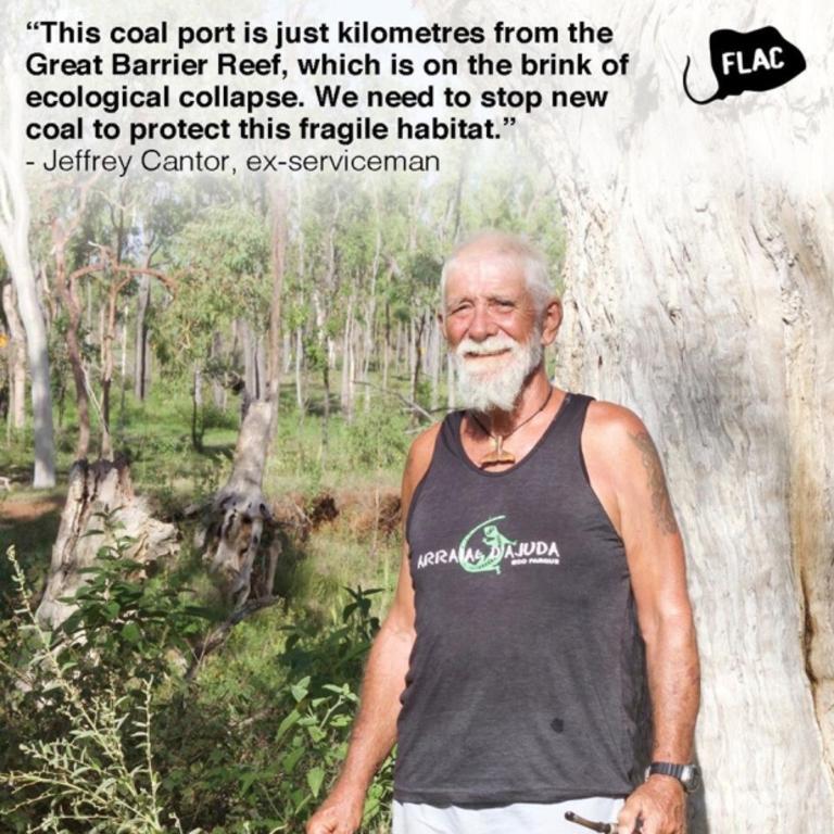 Cantor previously spoke out against the Abbot Point Coal Terminal. Picture: Wordpress