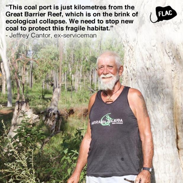 Cantor previously spoke out against the Abbot Point Coal Terminal. Picture: Wordpress