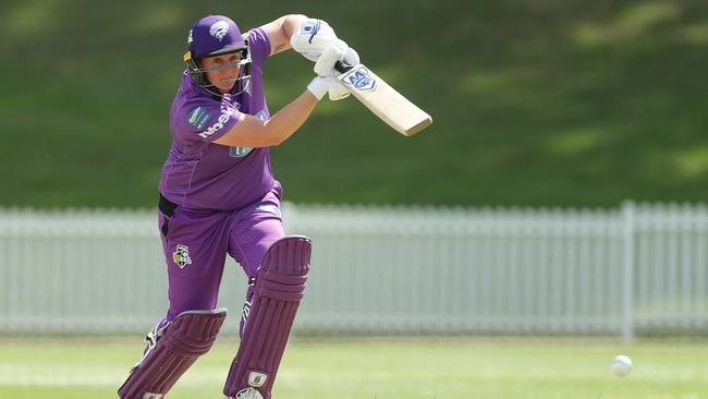 Rachel Priest was Hobart’s only batter to show any consistency during the WBBL. Picture: Mark Metcalfe/Getty Images