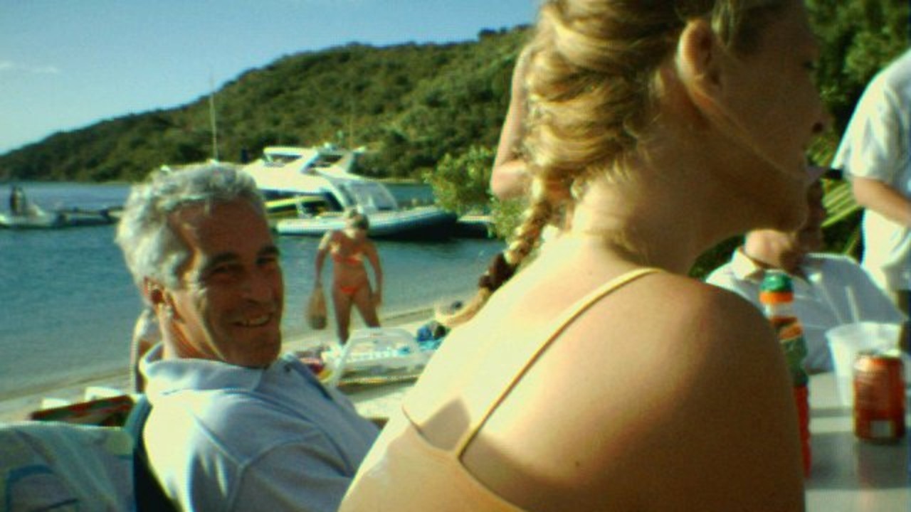 Epstein is said to watch videos of topless women for “inspiration” Picture: Mega.