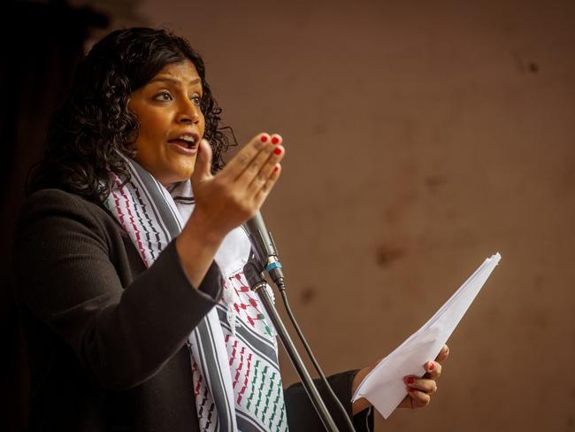 Greens candidate Samantha Ratnam will contest the seat of Wills currently held by Labor backbencher Peter Khalil. Picture: NewsWire / Tamati Smith