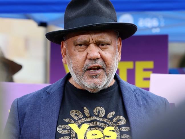 BRISBANE, AUSTRALIA - NewsWire Photos SEPTEMBER 29, 2023: Indigenous leader Noel Pearson speaks during the Yes launch at the University of Queensland in Brisbane. Picture: NCA NewsWire/Tertius Pickard