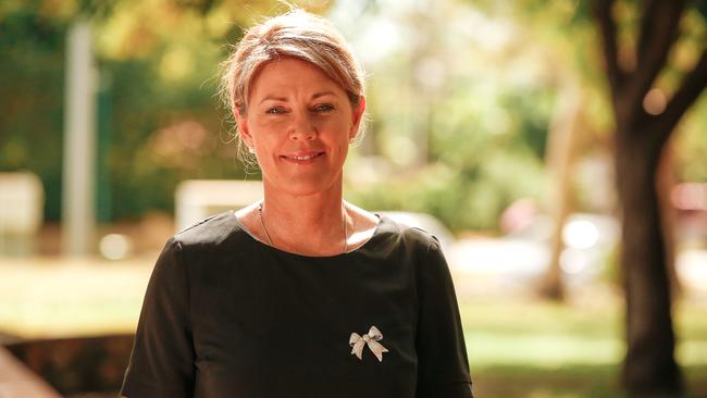 Former Darwin Waterfront Corporation chairwoman Tracey Hayes. Picture: Glenn Campbell