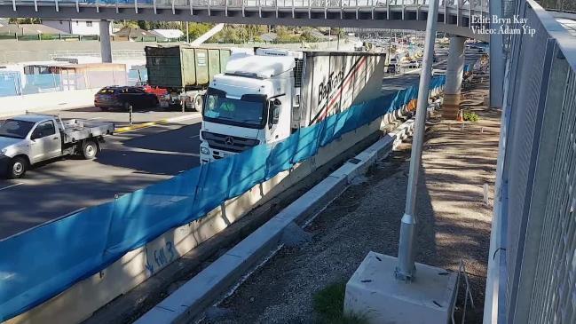 Roadworks around the Northern Beaches Hospital