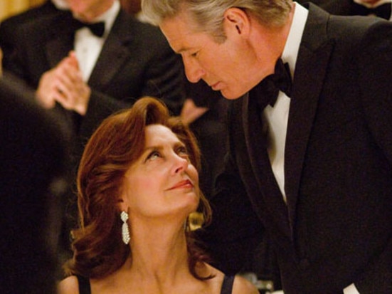 Richard Gere and Susan Sarandon in film Arbitrage.