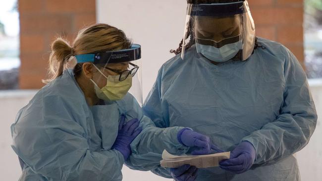 Health services have extensive measures in place to deal with an outbreak. Photo: John Moore/Getty Images/AFP