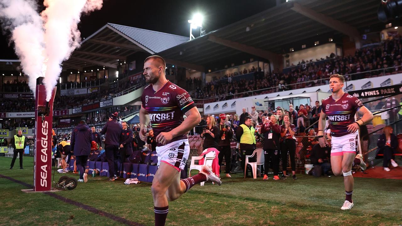 The Sea Eagles need another $150m to upgrade their home ground at Brookvale. Picture: Cameron Spencer/Getty Images