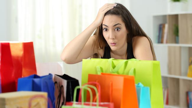 There are concerns that more Australians are used to buying goods and worrying about paying for them at a later date.