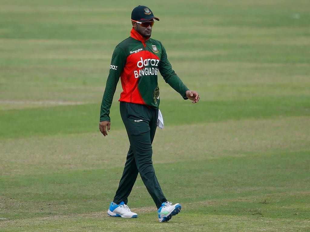 Bangladesh cricketer Shakib Al Hasan.