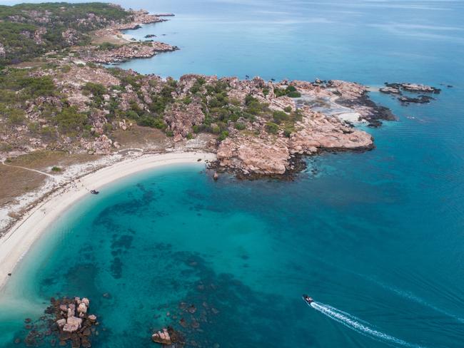 Vansittart Bay, Western Australia is where the group first landed.