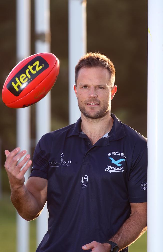 Collingwood premiership player Nathan Brown. Picture: Glenn Ferguson