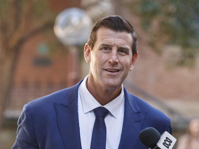 SYDNEY, AUSTRALIA - NewsWire Photos JULY 27, 2022: Decorated Soldier, Ben Roberts-Smith leaves the Federal Court in Sydney today as his defamation case against Channel Nine wraps up. Picture: NCA NewsWire / David Swift