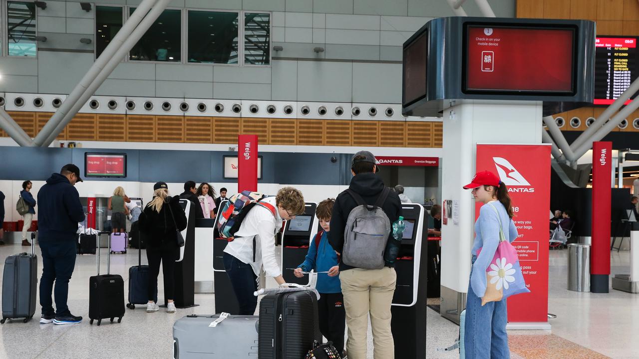 Qantas Group serviced 65 per cent of Australia’s domestic passengers in September, according to the ACCC. Picture: NewsWire / Gaye Gerard