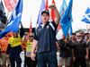 Tradies and unionists rally outside Cairns MP’s office