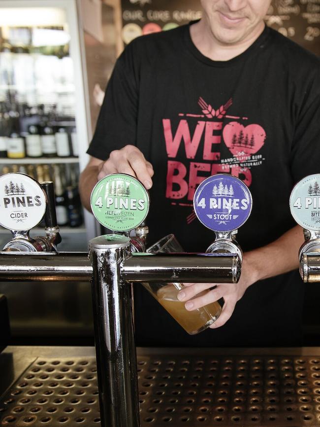 4 Pines is officially the beer of choice at the SCG.