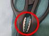 People realise what metal part on scissors is